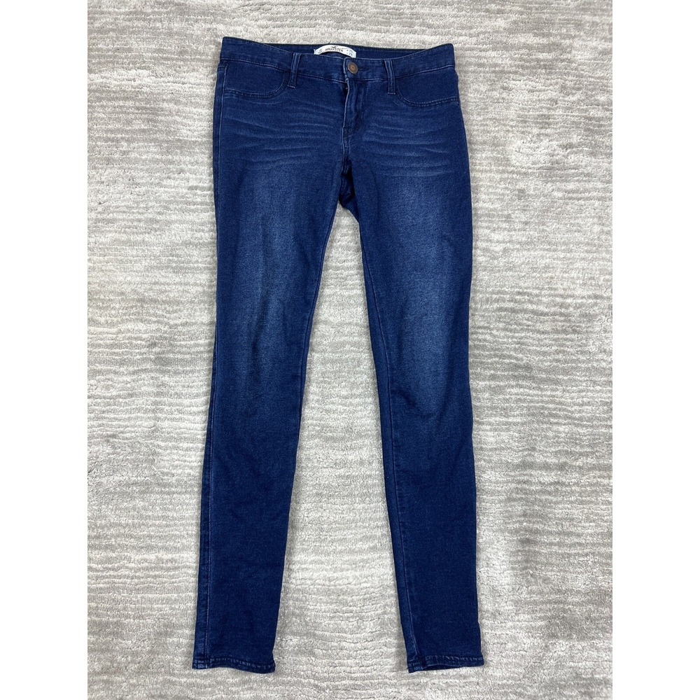 Hollister‎ Jeans Womens 1R W25 Dark Blue Skinny Low Rise Stretch Denim 1R/25x29
